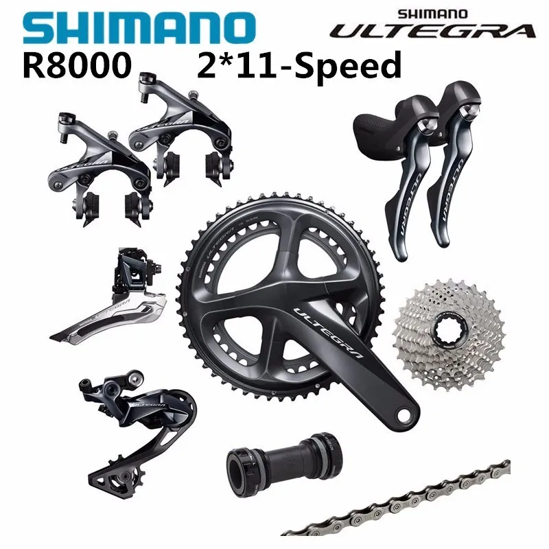 

Shimano Ultegra R8000 50/34T 53/59T 165/170/172.5/175mm 2*11 22 Speed road bike bicycle groupset Bicycle Parts
