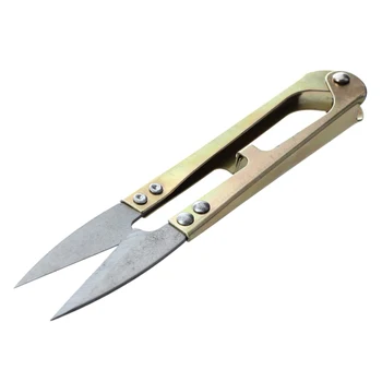 

U Form Scissor Shears Thread Clips color random
