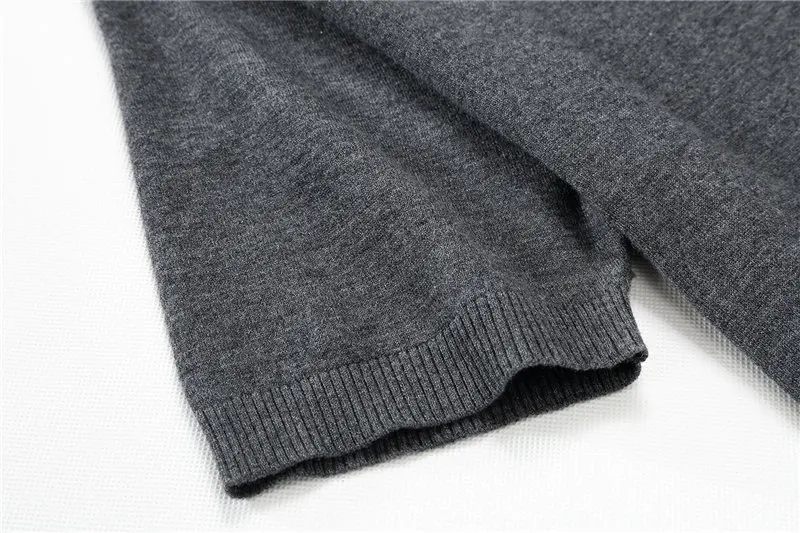UCAK брендовый свитер мужской повседневный короткий рукав o-образный вырез Pull Homme чистая мериносовая шерсть пуловер Мужской осенне-зимний кашемировый свитер U3003