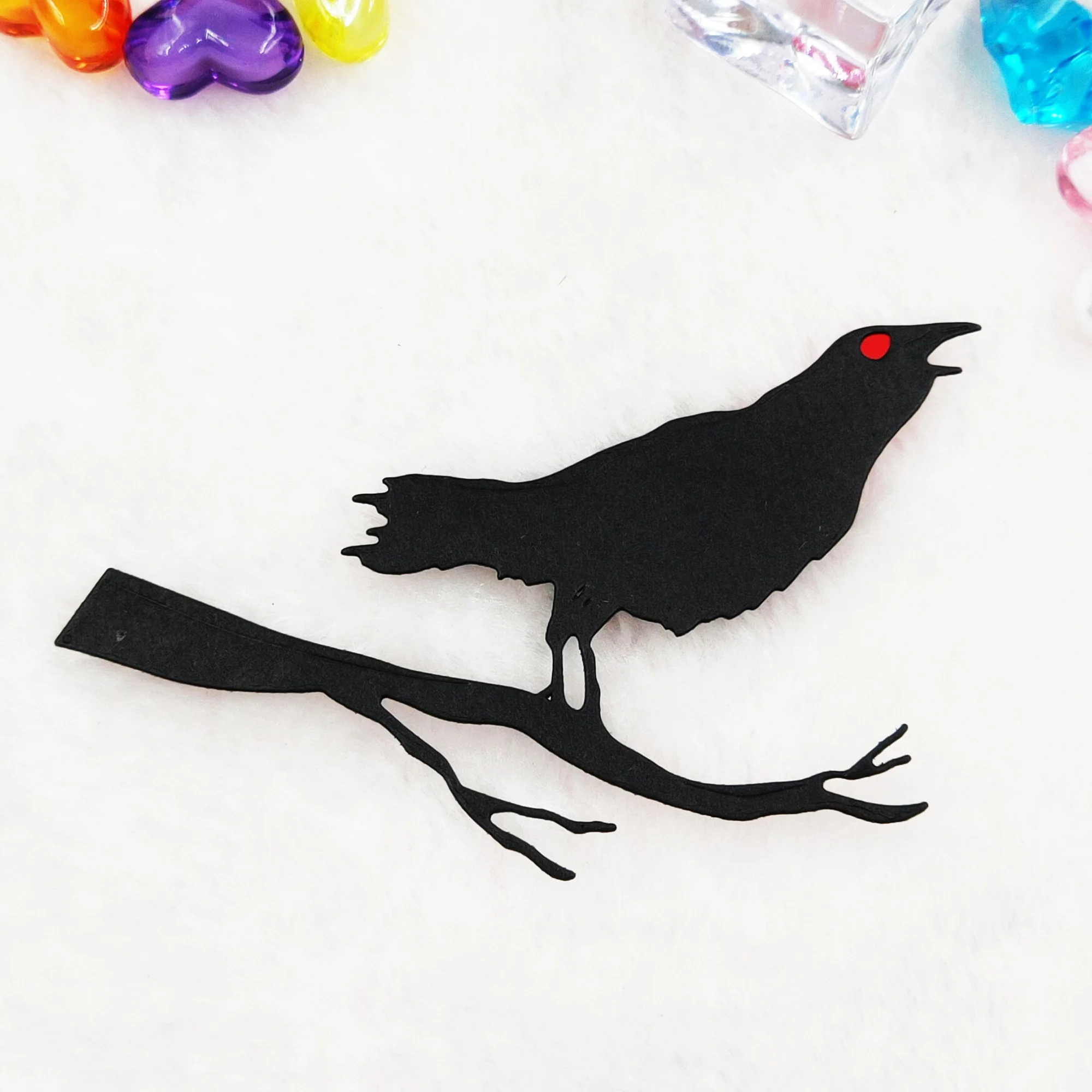 

Halloween Crow Raven Metal Cutting Dies Craft Dies Scrapbooking For DIY Making Dies Cuts
