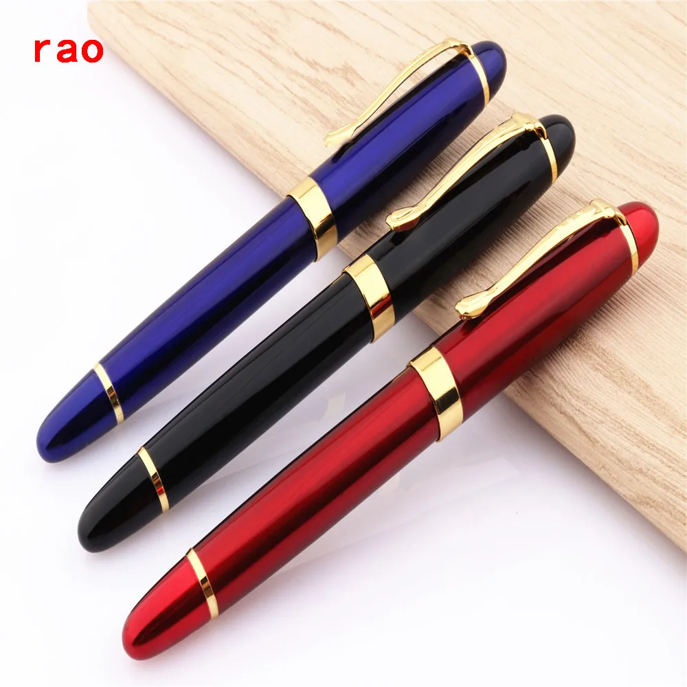 

High quality X450 Bright Blue Black Red Colour Business Office Medium nib Rollerball Pen New