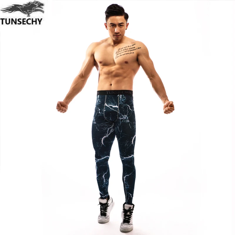 TUNSECHY winter Top quality New thermal underwear men underwear compression quick drying thermo underwear men Long Johns - Цвет: picture color