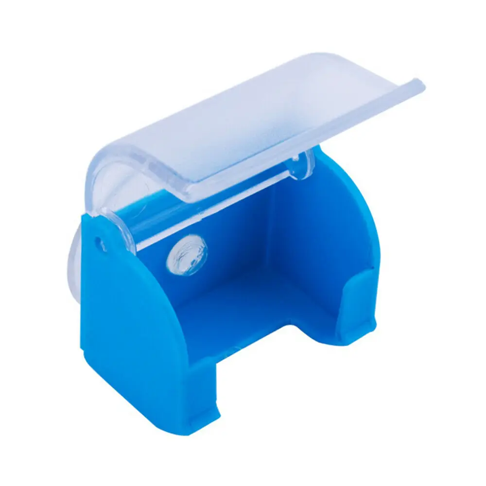 Plastic Razor Holder Box Suction Cup Shaver Holder for shower Bathroom Shaver storage Shelf Razor Rack