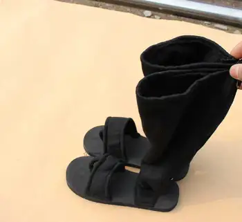 

Naruto Shoes Naruto Cosplay Uchiha Sasuke Orochimaru Type Black Cosplay Shoes