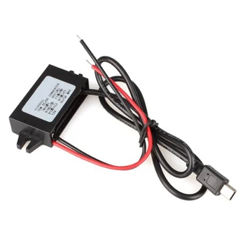 

Inverter Converter 12V to 5V 3A DC-DC USB Car Black Adapter