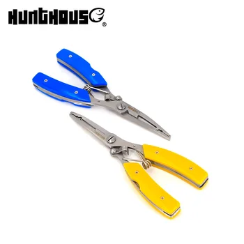 

Hunt house Pliers fish use scissors handy fishing Tools Tackle two 160mm 123g stainless steel rubber handle pesca fishing lure