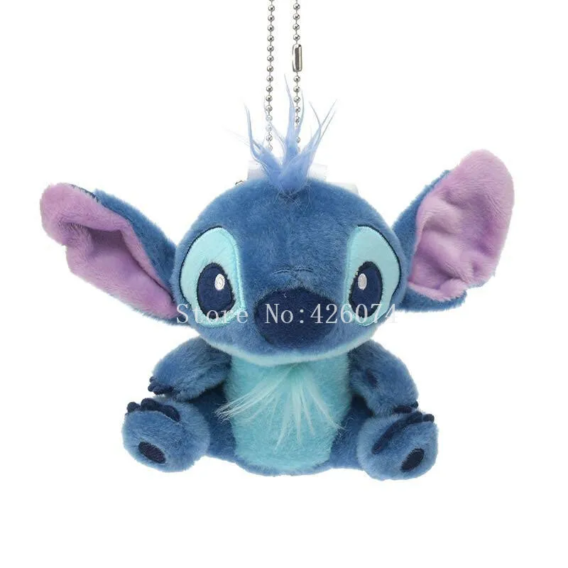 

New Lilo & Stitch Plush Keychain 10CM Kids Stuffed Animals Toys Small Pandent For Children Gifts