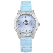 2017 Top-venta de la nueva marca de lujo mira a las mujeres clásicas gracia vestido de mujer de cuarzo reloj de pulsera impermeable 50 m CASIMA #2620