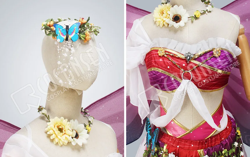 COSPLAYONSEN Love Live! Костюм Nishikino Maki для косплея Страна феи после пробуждения костюм с