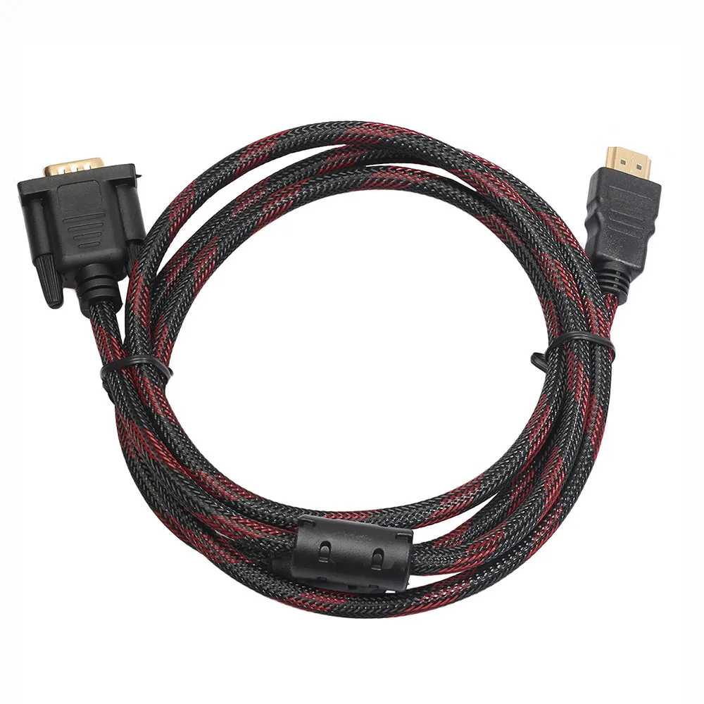 1 5 м HDMI до 15 Pin VGA конвертер адаптер кабель Провод для ПК компьютера настольный