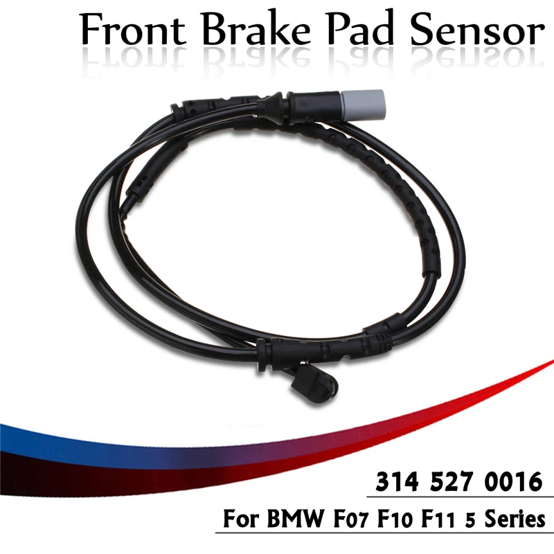 cheap Front Brake Pad Wear Sensor Black Fits For F07 F10 F11 5 Series 3145270016 Brake Systems Brake Wear Sensor Alarm