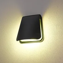 Современный минималистичный креативный Открытый водонепроницаемый настенный светильник 9 Вт светодиодный уличные садовые фонари дверные светильники для патио, балкона садовые светильники