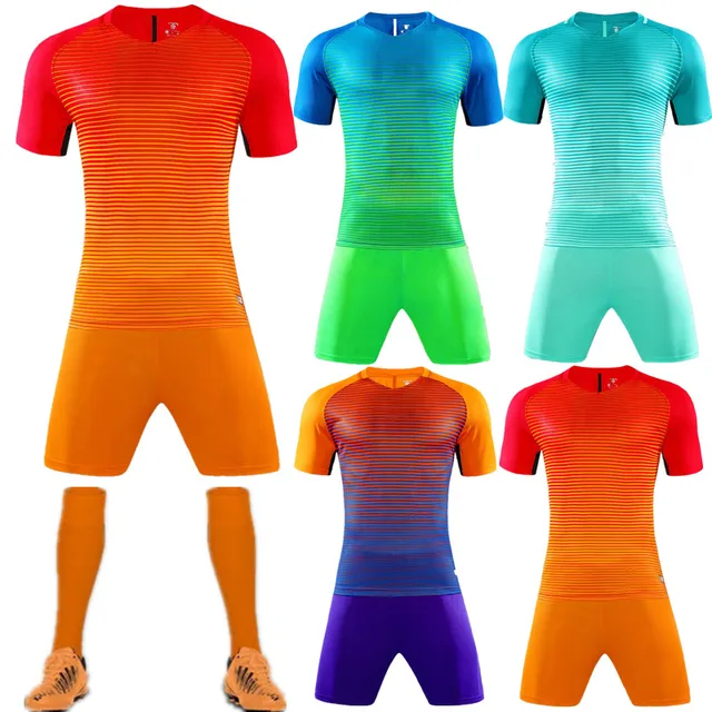 Hot Boys Girls sports clothing soccer children active clothing kids