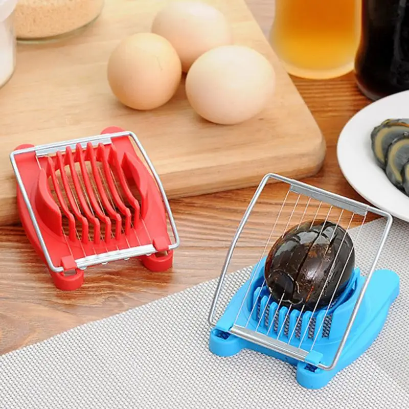 Lovely Egg Slicer Cutter Mushroom Chopper Fruit Wedge Tool