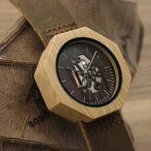 БОБО ПТИЦА Марка Дизайн I09 Творческие женская Octagon Watch Движения Воздействия Кварцевые Часы Relogio, Как Лучший Подарок Для женщины