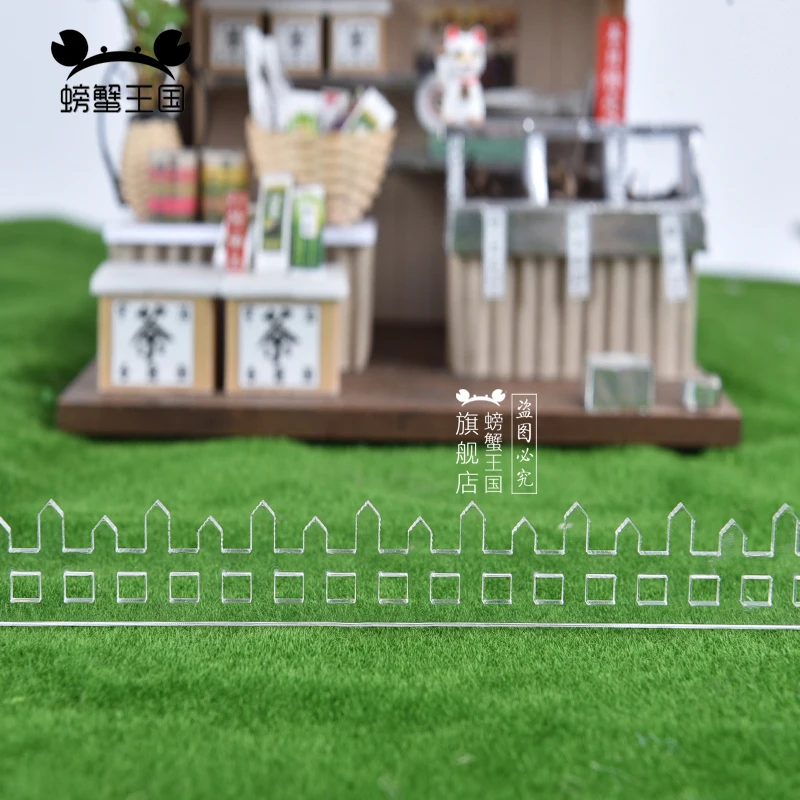 

3pcs Stair Railing Model Building Model Stair Railing Scene Multicolour Model Diagonal Guardrail For Train Layout Fence