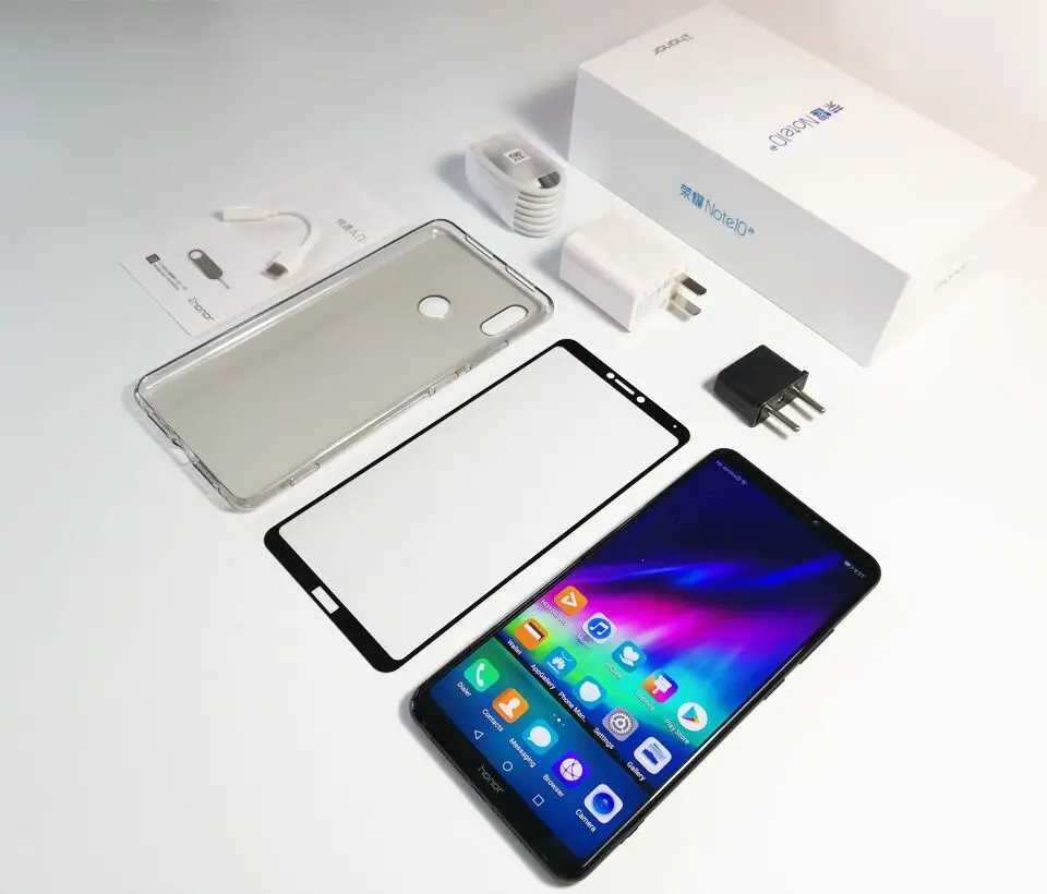 Honor Note 10, 4G LTE мобильный телефон Kirin 970, Android 8,1, 6,9 дюймов, 2220X1080, 6 ГБ ОЗУ, 64 Гб ПЗУ, МП, NFC, отпечаток пальца