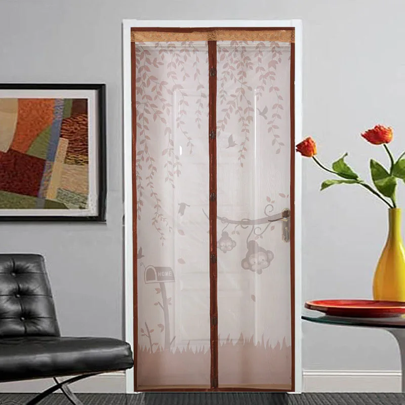 

1 Pcs Summer Anti Mosquito Home Magnetic Curtains Mosquito Net On Door Window Mesh with Magnets Automatic Closing Insect Screens