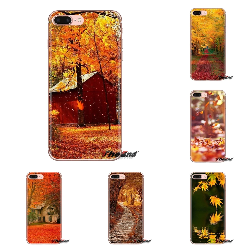 Для iPod Touch Apple iPhone 4 4S 5 5S SE 5C 6 6S 7 8 X XR XS Plus MAX прозрачный чехол из ТПУ чудесный пейзаж