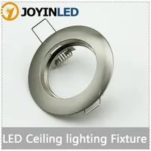 Светодиодный держатель потолочного светильника GU10/MR16 освещение потолочного точечного света светодиодный/Точечный светильник светодиодный светильник в форме чаши светильники песчаный никель алюминий