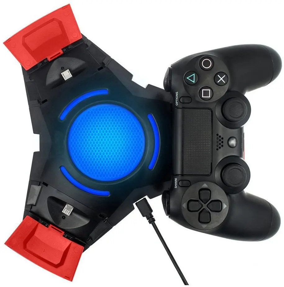 Для Playstation 4 PS4 PRO Slim DualShock Пульты геймпада Зарядное устройство Док станция Tripple