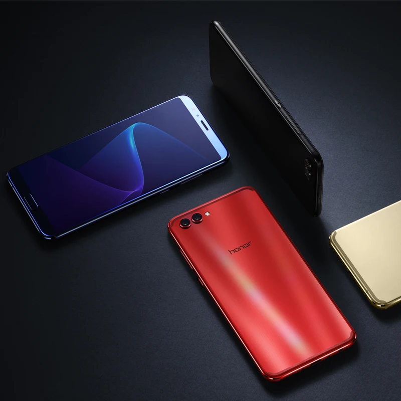 Honor v 10, 4G, 64G view 10, мобильный телефон, четыре ядра, 5,99 дюймов, двойная камера заднего вида, сканер отпечатков пальцев, NFC, honor v 10