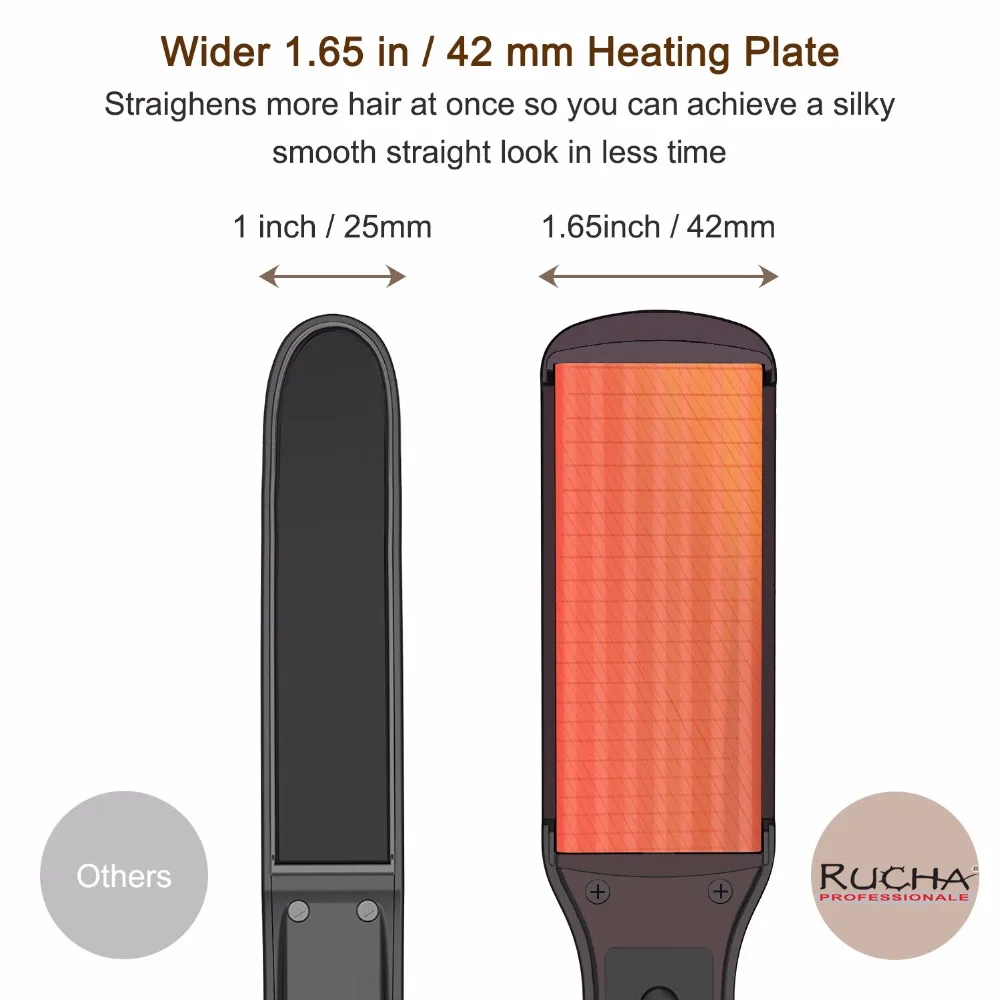 RUCHA korean keratin wide plate size flat irons1 (6)