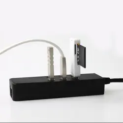 Лидер продаж 3 Порты USB 3,0 Ethernet Lan RJ45 сетевой адаптер концентратора до 100 Мбит/с для ПК RF