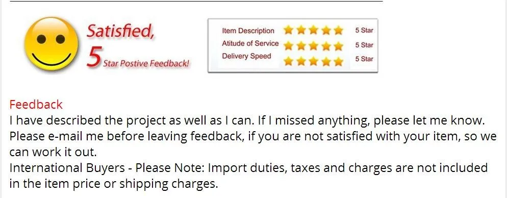feedback