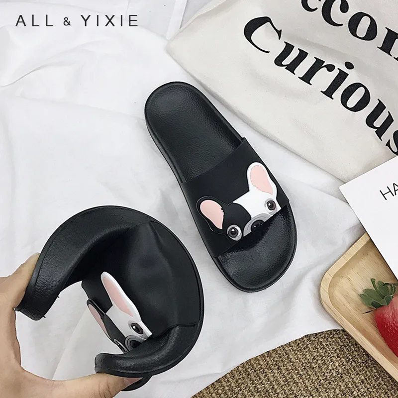 Все YIXIE/Новинка 2019 года женские шлепанцы модные летние милые повседневные
