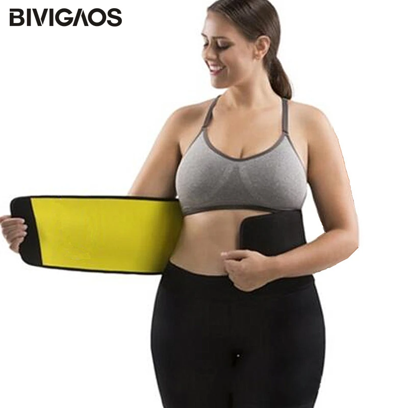 

Neoprene Bodycare Workout Belt Abdomen Waist Trainer Body Shaper Slimming Belt Shapewear Health Sweat Waistbelt For Women Men