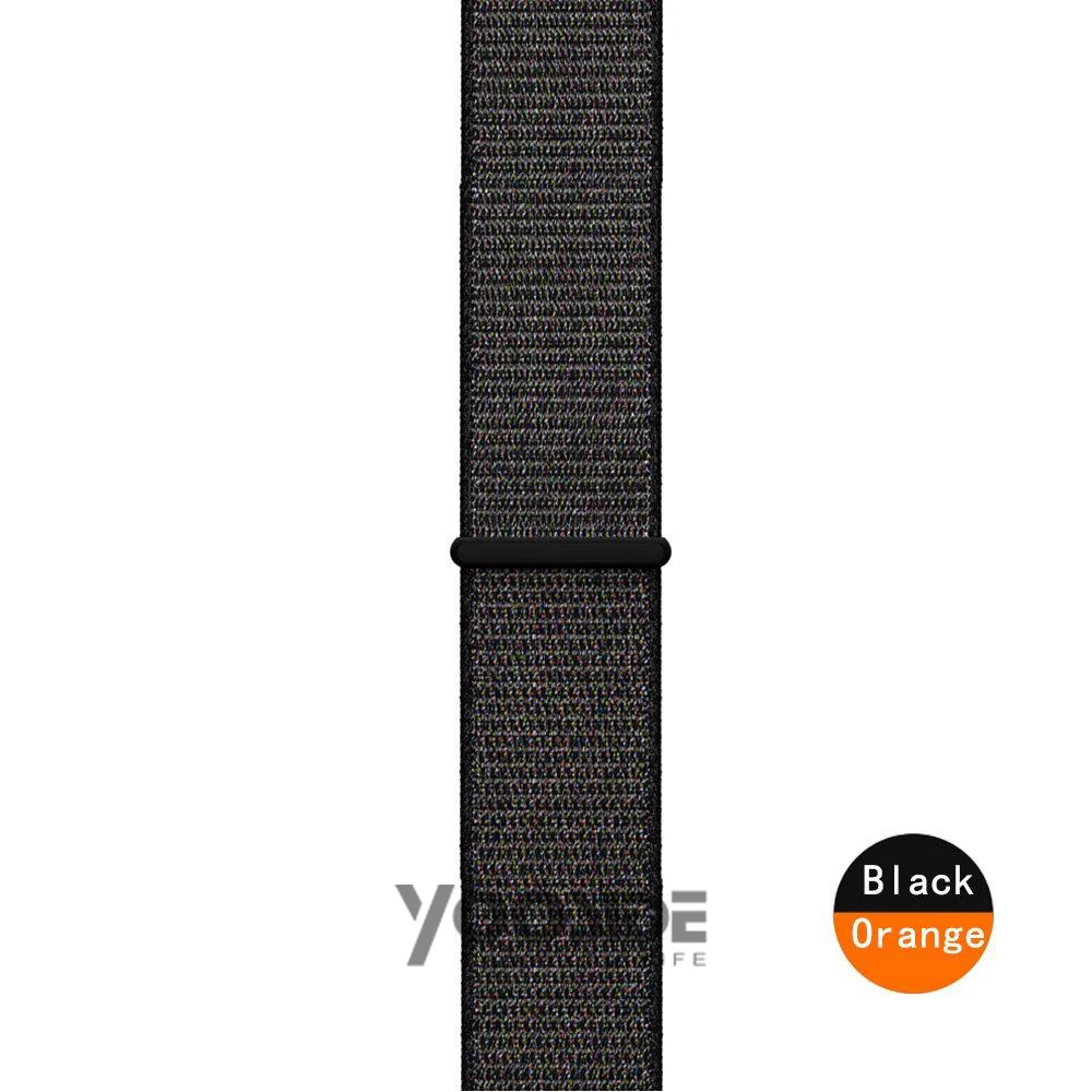 Fenix 6 Soft Nylon Loop Fastener Wristband 22mm Quick Fit Watch Band Strap for Garmin Fenix 5/ 5 Plus/Forerunner935/Instinct