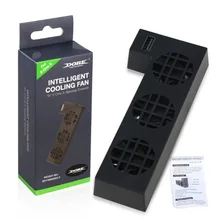 H 3-Fans Внешний Супер Турбо контроль температуры охлаждающий вентилятор кулер для Microsoft Xbox One X игровые станции консольная система