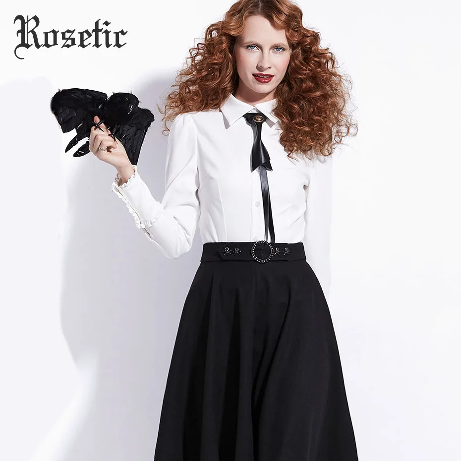 women's formal shirt and tie