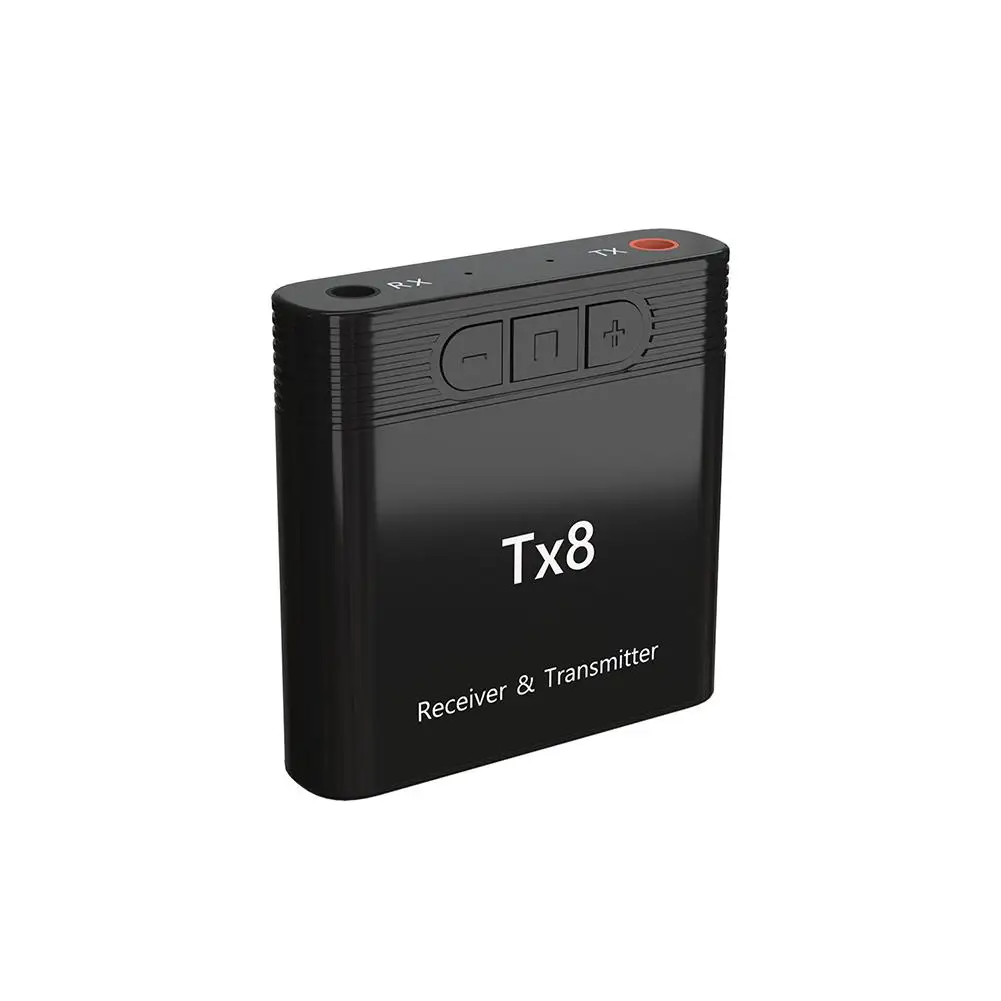 

Bluetooth 5.0 Audio Transmitter 2 In 1 Bluetooth Audio Receiver BT-enabled Smartphones/ Tablets/ Desktops And Laptops/ TX Mode