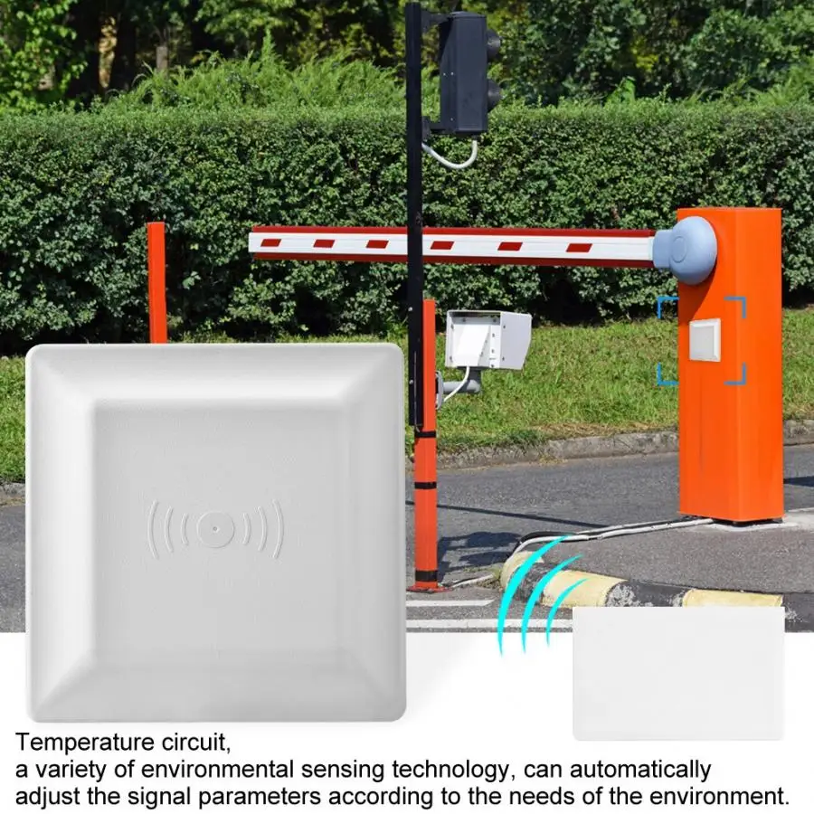 

100-240V IP65 UHF RFID Long Range Card Reader Parking System Access Control