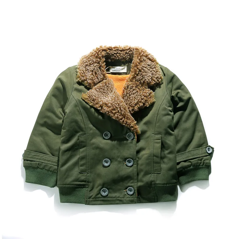 

Boys Coat Army Green kids Autumn Spring Bomber Jacket for Baby Boy Windbreaker Children Military Overcoat Uniform 3-7Y