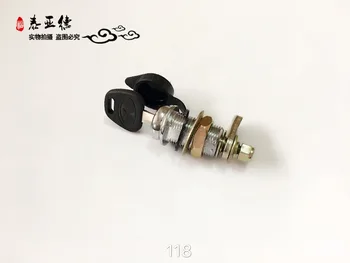 

Bus part passenger/side door lock/ key cylinder 118 for yutong / zhongtong /kinglong /higer bus