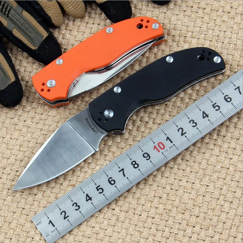 

Brave Fighter Mini Folding Knife C41 CPM S35VN Blade G10 Handle Outdoor Camping Tool Survival Hunting Pocket Knife EDC Tools