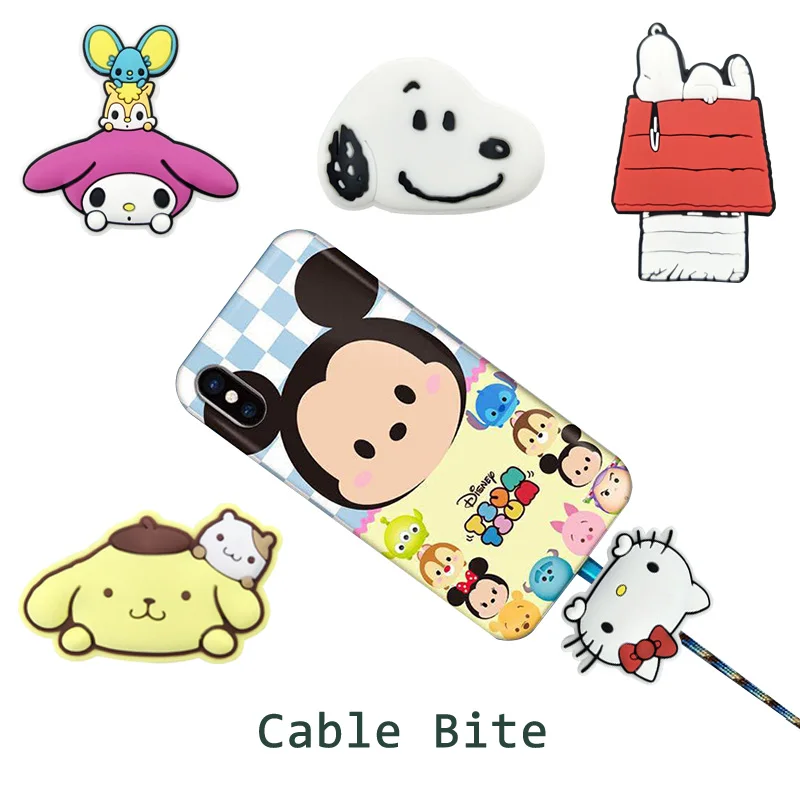 

Animal Cable Protector Cable Bite Novelty Chompers Protector For Iphone Cute Gadget Biters USB Organizer Phone Accessory