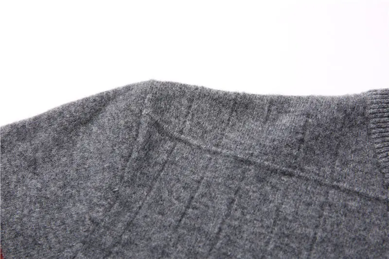 UCAK бренд чистая мериносовая шерсть свитер для мужчин осень зима толстый теплый кашемировый пуловер для мужчин Уличная Повседневная o-образным вырезом Pull Homme U3036