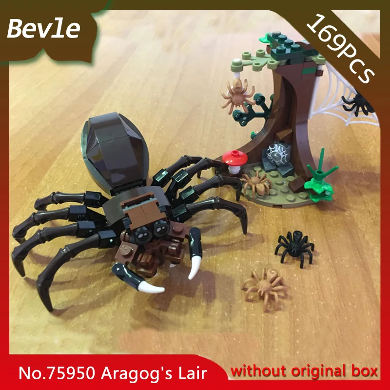 

Harri Movie Potter 169pcs Aragog's Lair Model Compatible with Legoings 75950 Set Building Blocks Kids Toys