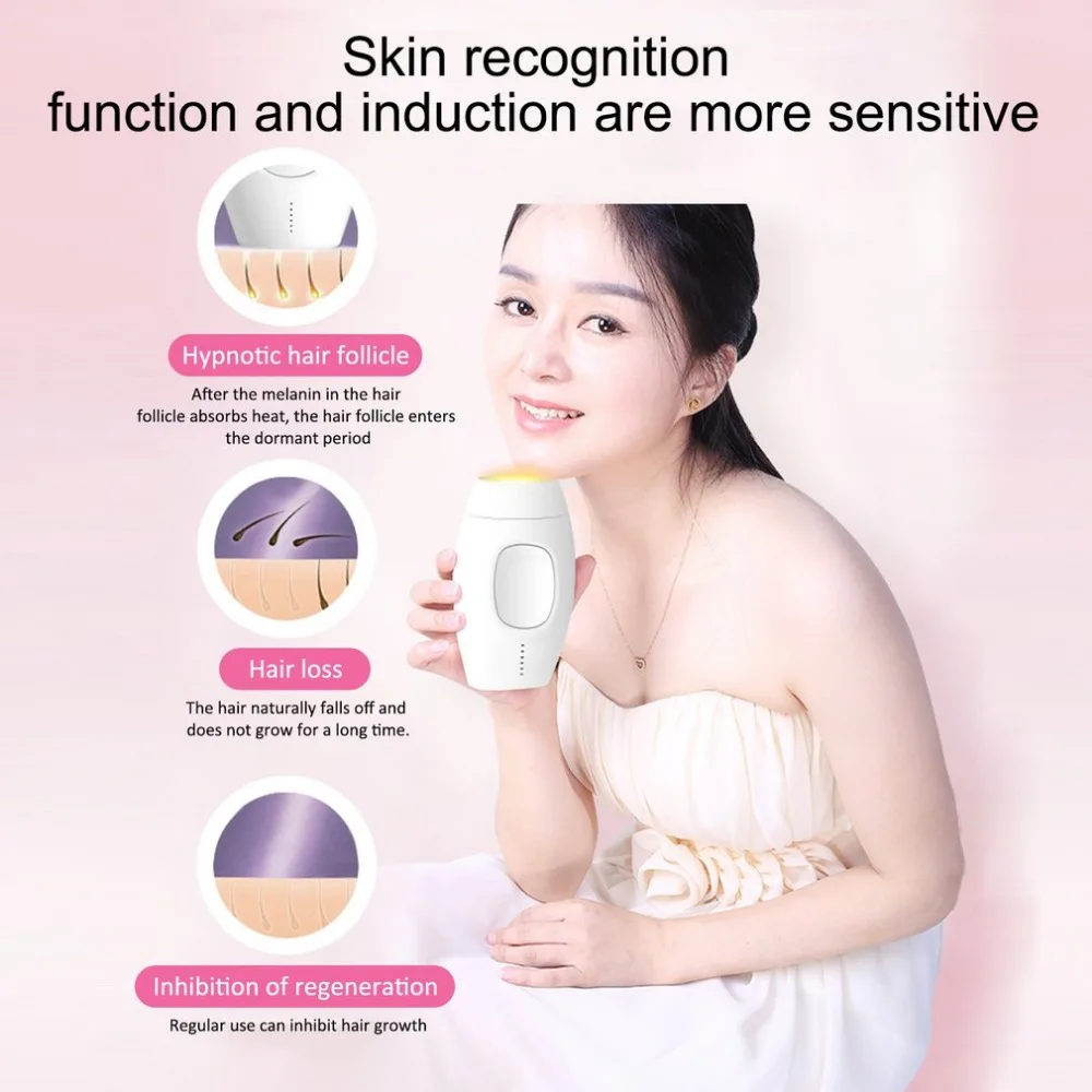 600000 Flash Professional Permanent IPL Laser Epilator Hair Removal Electric Photo Women Painless Threading Hair Remover Machine