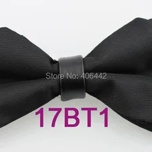 YIBEI Coachella Ties новое поступление черные галстуки с бантиками со стразами кожаный Пикер сплошной цвет регулируемый галстук-бабочка мужские взрослые бабочки