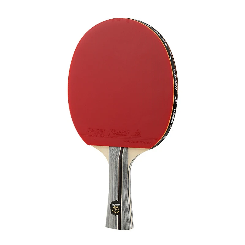 Ракетка для настольного тенниса легкая мощная ракетка для пинг-понга длинный прямой/Горизонтальный захват настольный теннис