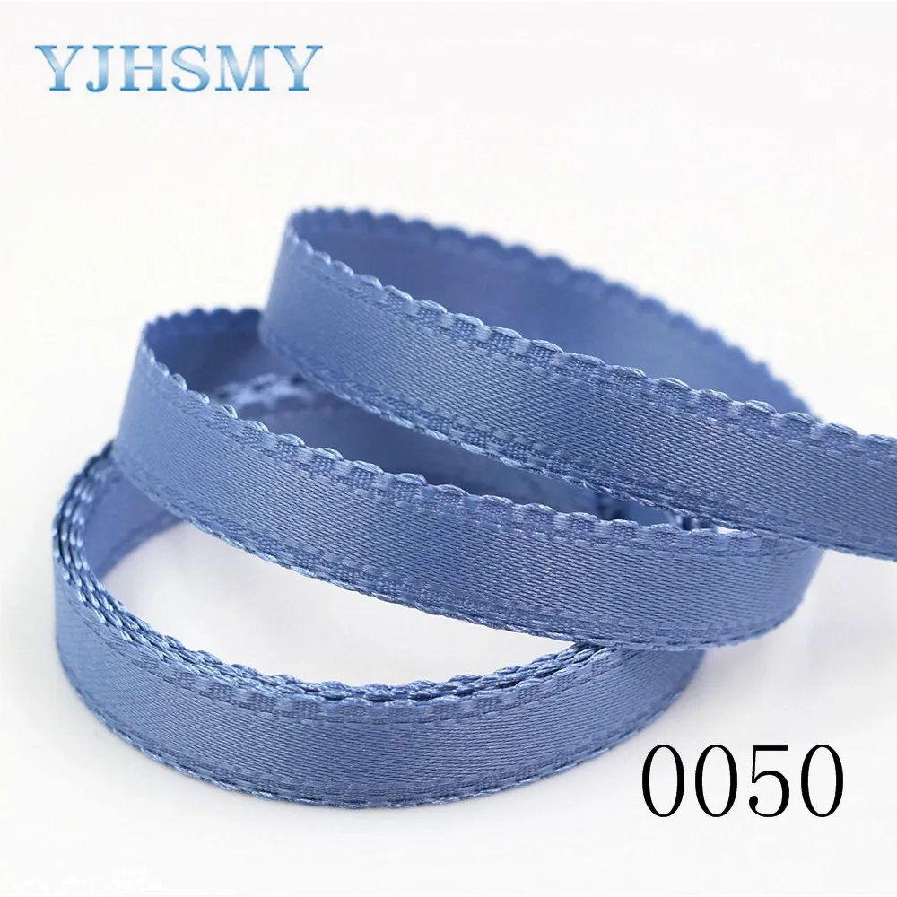 YJHSMY D-18130-190 10 mm 5 yards Solid color bilateral wave ribbons Wedding decorative ribbons gift wrap DIY handmade materials Satin ribbons Ribbon decoration Ribbon supplies Wrapping ribbon Grosgrain ribbon Sewing ribbon Christmas ribbon Cotton ribbon Organza ribbon