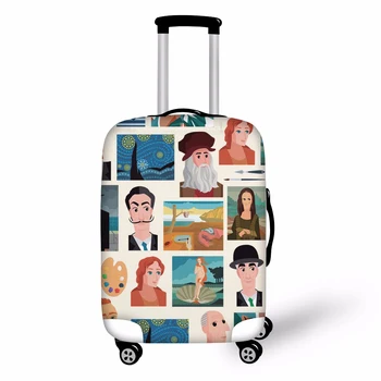 

ThiKin Cover for Suitcase Abstract Art Print Luggage Protective Covers 18-30 Inch Storage Bag Case Cover Trolley Case Cover
