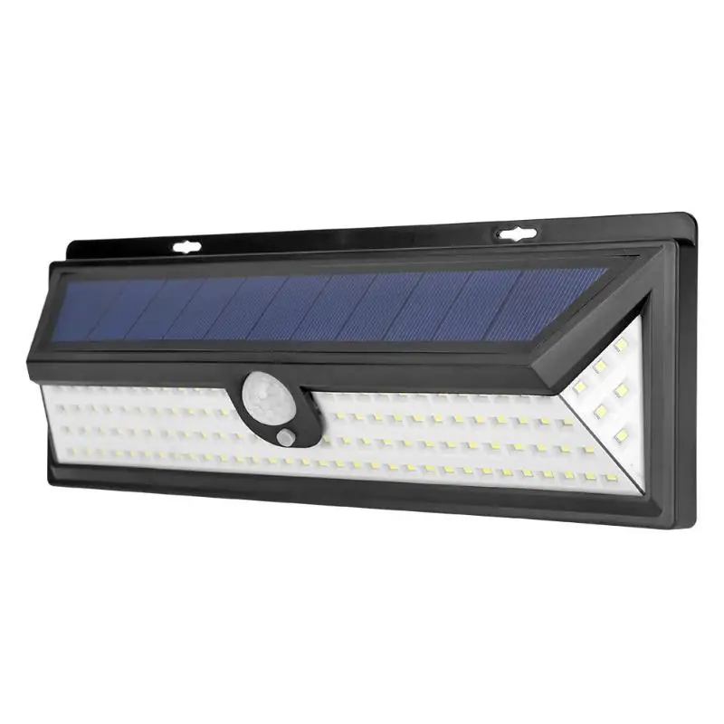 

118LED Solar Motion Sensor Wall Lamp Outdoor Waterproof Yard Security Light