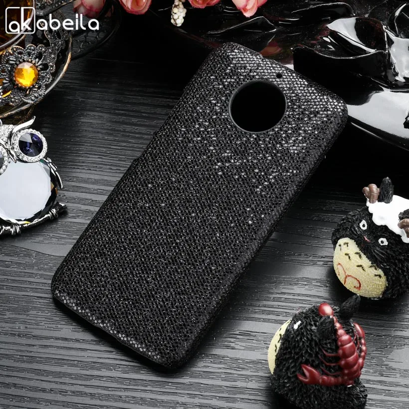 

McCollum Luxury Grace Phone Case For Moto G6 Cases PC+PU Vintage Leopard Cover For Motorola Moto G6 Covers Durable Para Coque