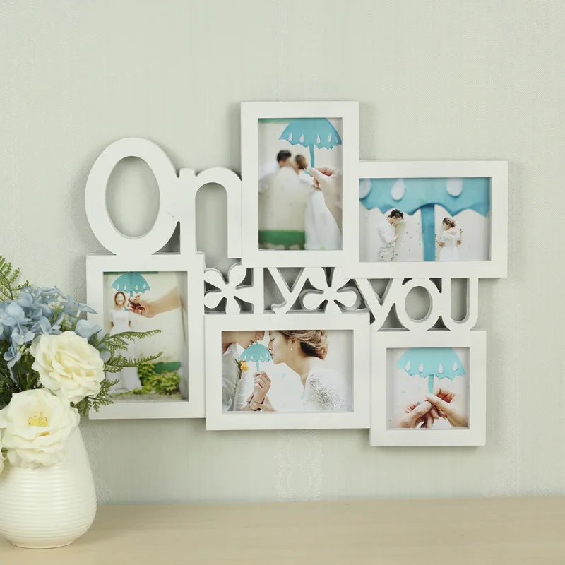 

frame gift webbing gift and present picture frame plastic photo box and only you letter photo frame